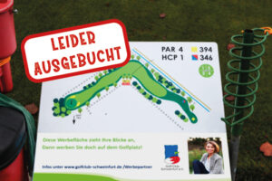 Abschlagtafeln 18-Loch-Platz